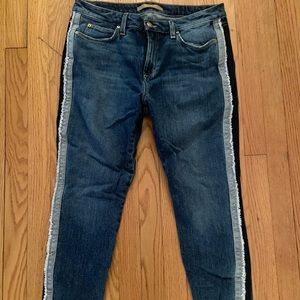 Joes tuxedo raw hem jeans